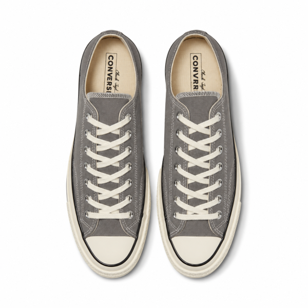 Converse Chuck 70 Seasonal Color Canvas OX Grey – A05586C - Image 5