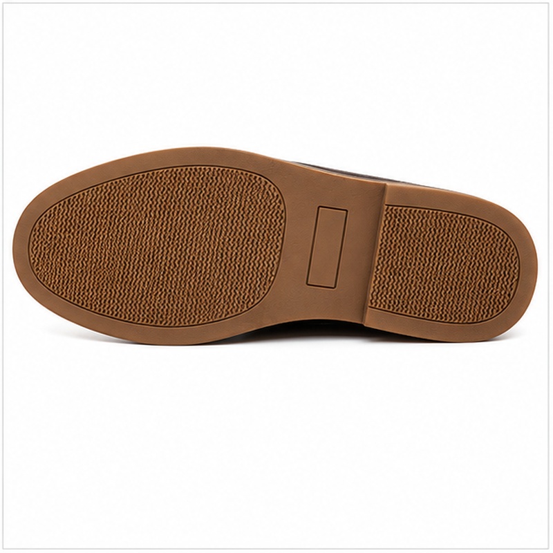 Jonathan D C34 Men’s Chocolate Brown Monogram Loafer – Gold-Tone Detail | Sizes 6–10 - Image 4
