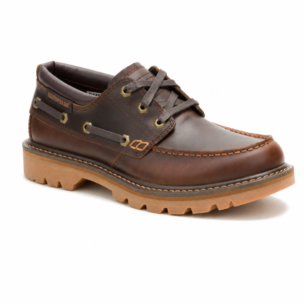 CAT Colorado Boat Lo British Tan Men’s Casual Shoes – P726608