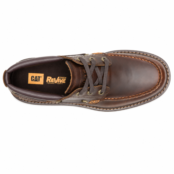 CAT Colorado Boat Lo British Tan Men’s Casual Shoes – P726608 - Image 5