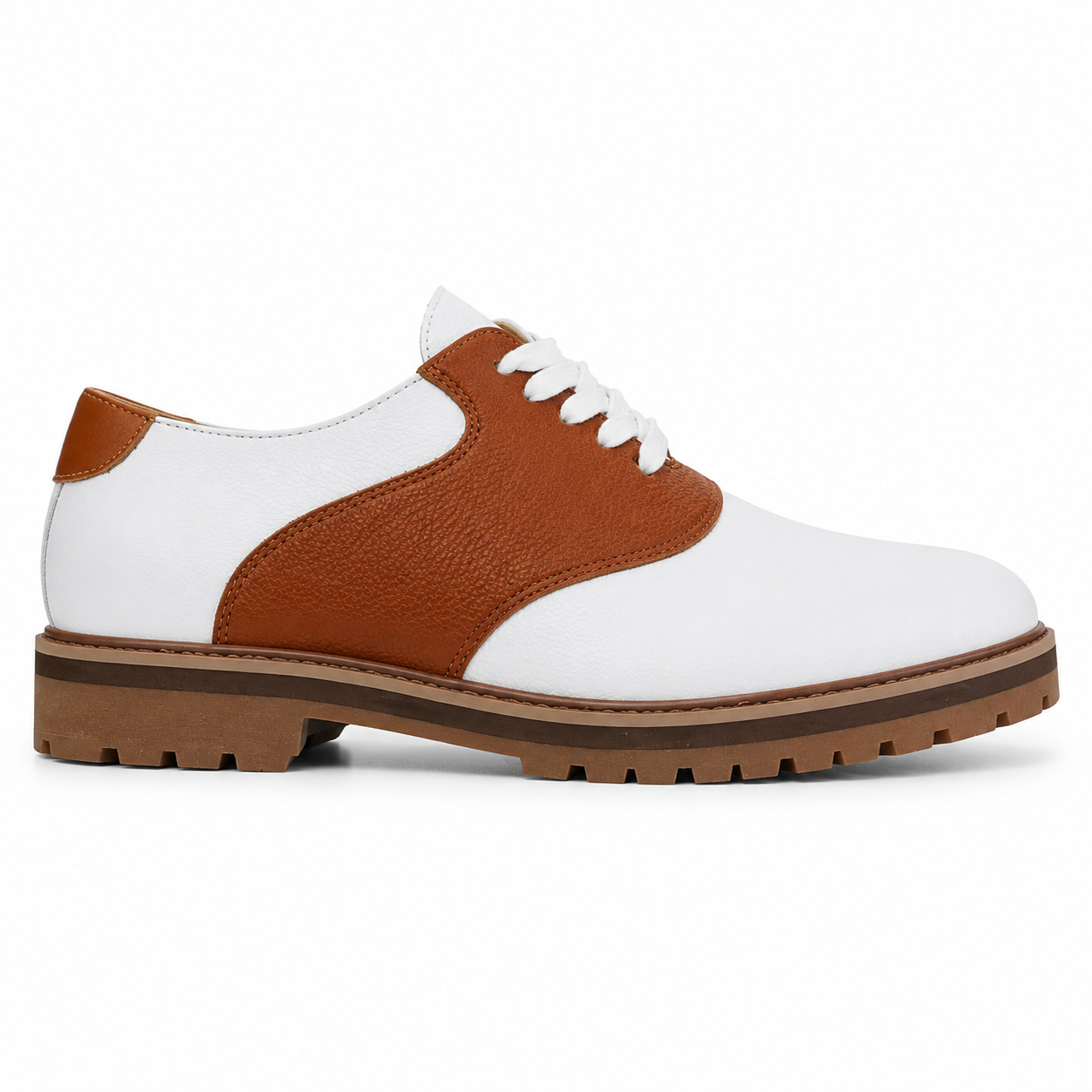 Jonathan D Jarchie Tan/White Men’s Smart Casual Shoe – Sizes 6 to 10 - Image 4
