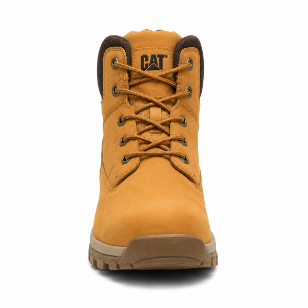 CAT Pursue Honey Men’s Nubuck Leather Boots – P726505 - Image 4