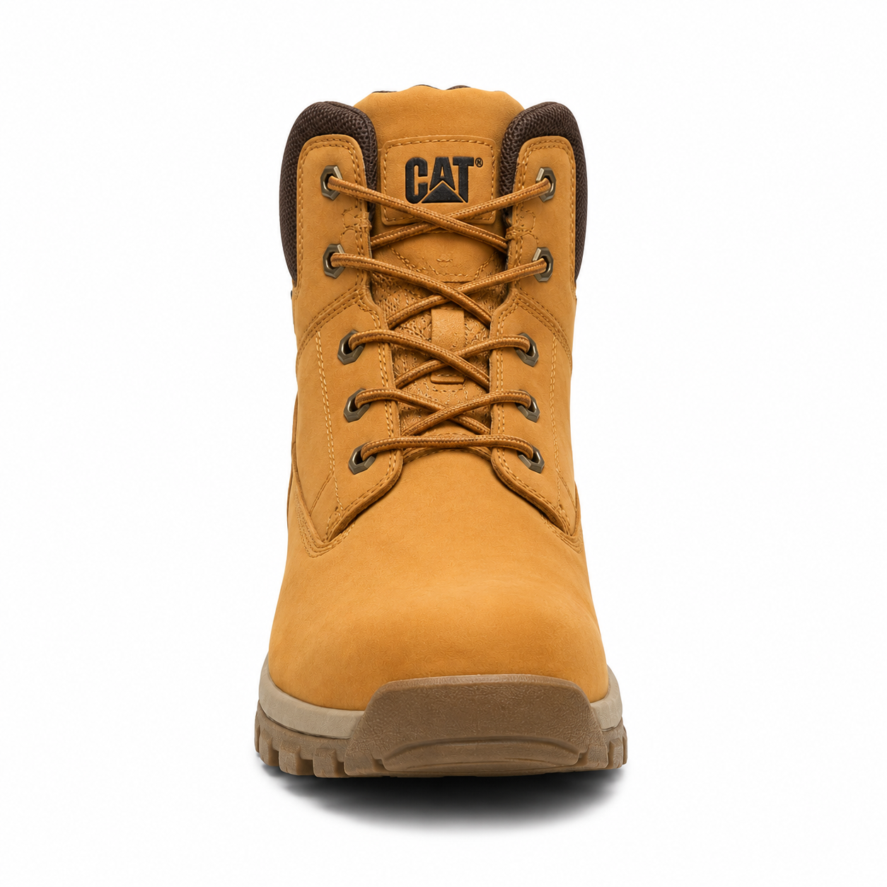 CAT Pursue Honey Men’s Nubuck Leather Boots – P726505 - Image 4