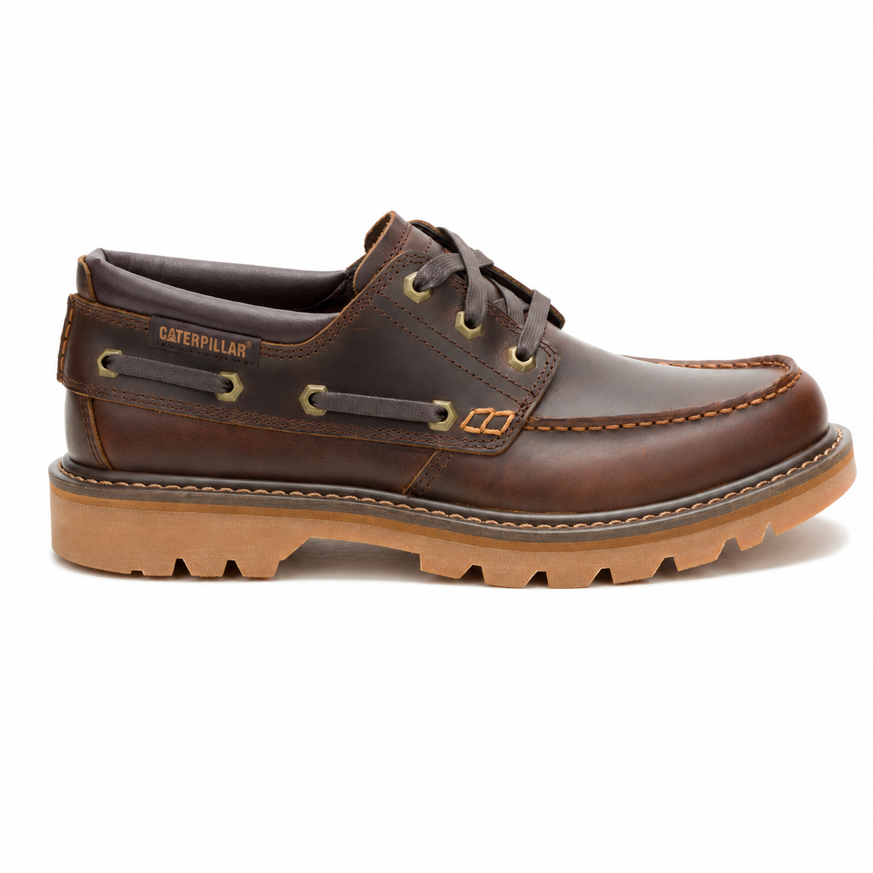 CAT Colorado Boat Lo British Tan Men’s Casual Shoes – P726608 - Image 3