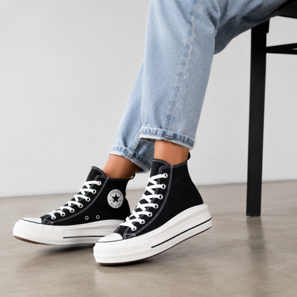 Alternative view of Converse CTAS Move Hi Canvas Ladies Black – 568497C