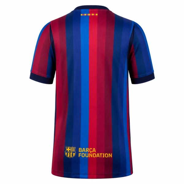 Barcelona Kids 2026/27 Home Jersey – PRE-ORDER | Kids Football Supporter Jersey - Image 5