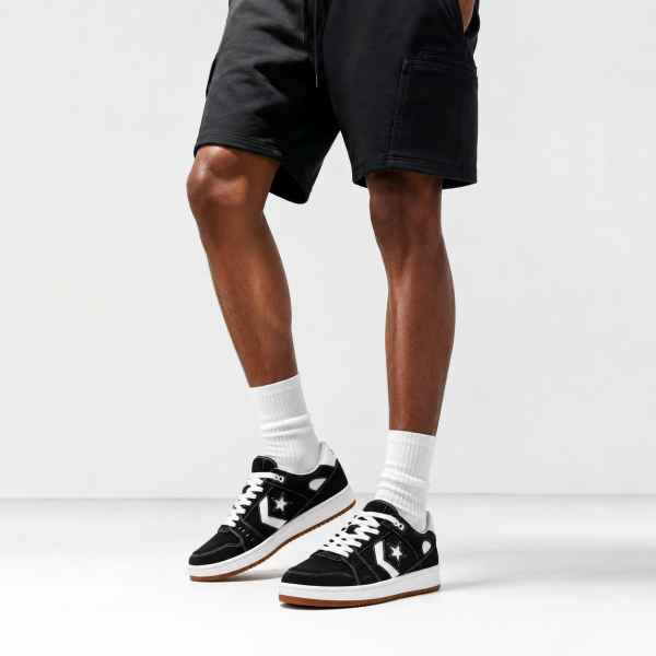 Alternative view of Converse CONS AS-1 Pro Suede Low A04144C – Black/White/Gum