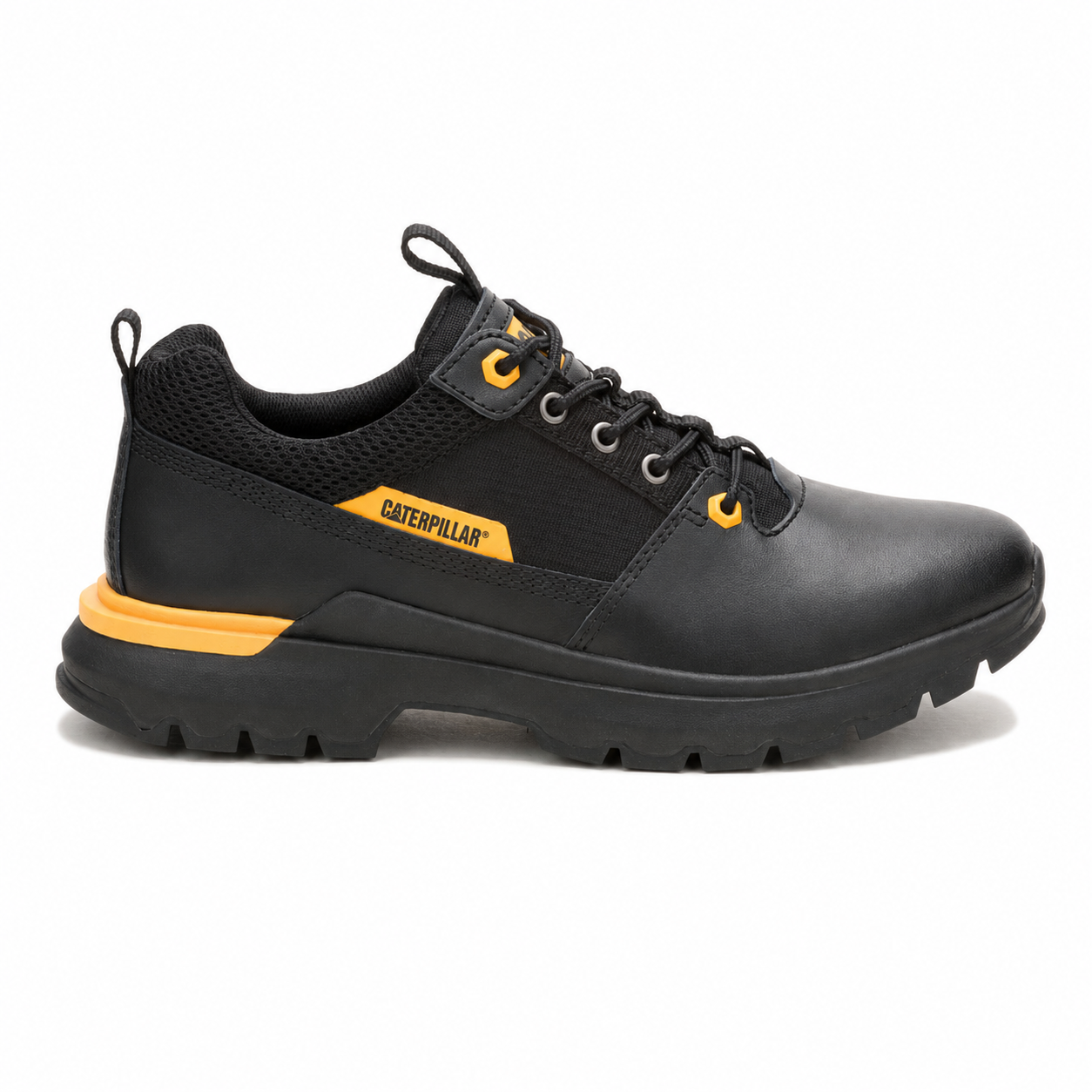CAT Colorado Sneaker Lo Black / CAT Yellow Men’s Sneakers – P726090 - Image 5