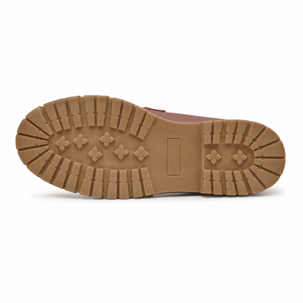 Jonathan D Argyle Chunky Loafer – Tan Brown | Smart Casual Slip-On Shoe - Image 7