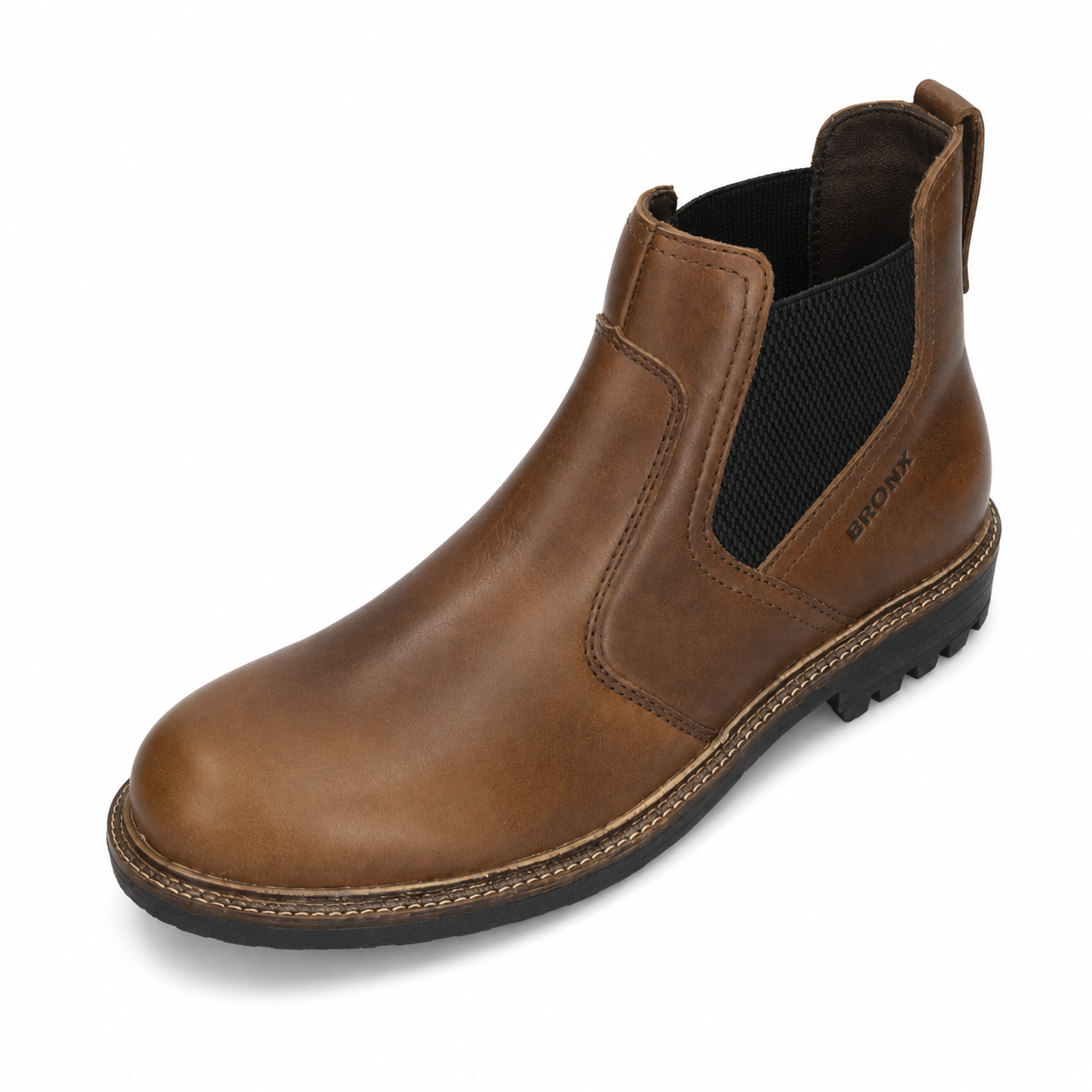 Bronx Gladiator Sasso Chelsea Boot – Oatmeal - Image 3