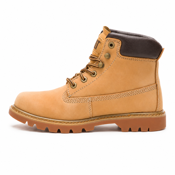 Caterpillar Bruiser Honey Men’s Leather Work Boots | CAT Bruiser Boots - Image 3