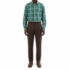 Brentwood Trousers – Chocolate | 100% Venetian Wool Men’s Formal Trousers