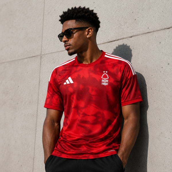 Alternative view of Nottingham Forest 2026/27 Home Jersey – PRE-ORDER | Premium Football Supporter Jersey