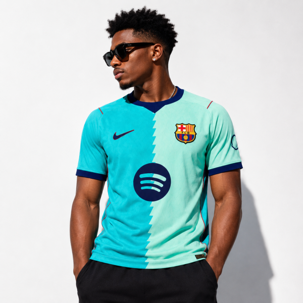 Alternative view of Barcelona 2026/27 Third Player Version Jersey – PRE-ORDER | Premium Football Jersey