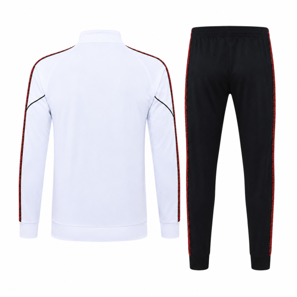 AC Milan 2026 White Full-Zip Tracksuit Set – PRE-ORDER | Premium Football Tracksuit - Image 7