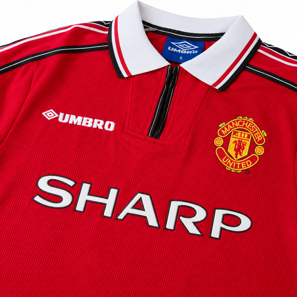 Manchester United 1998/99 Home Long Sleeve Jersey – XL and XXL - Image 6