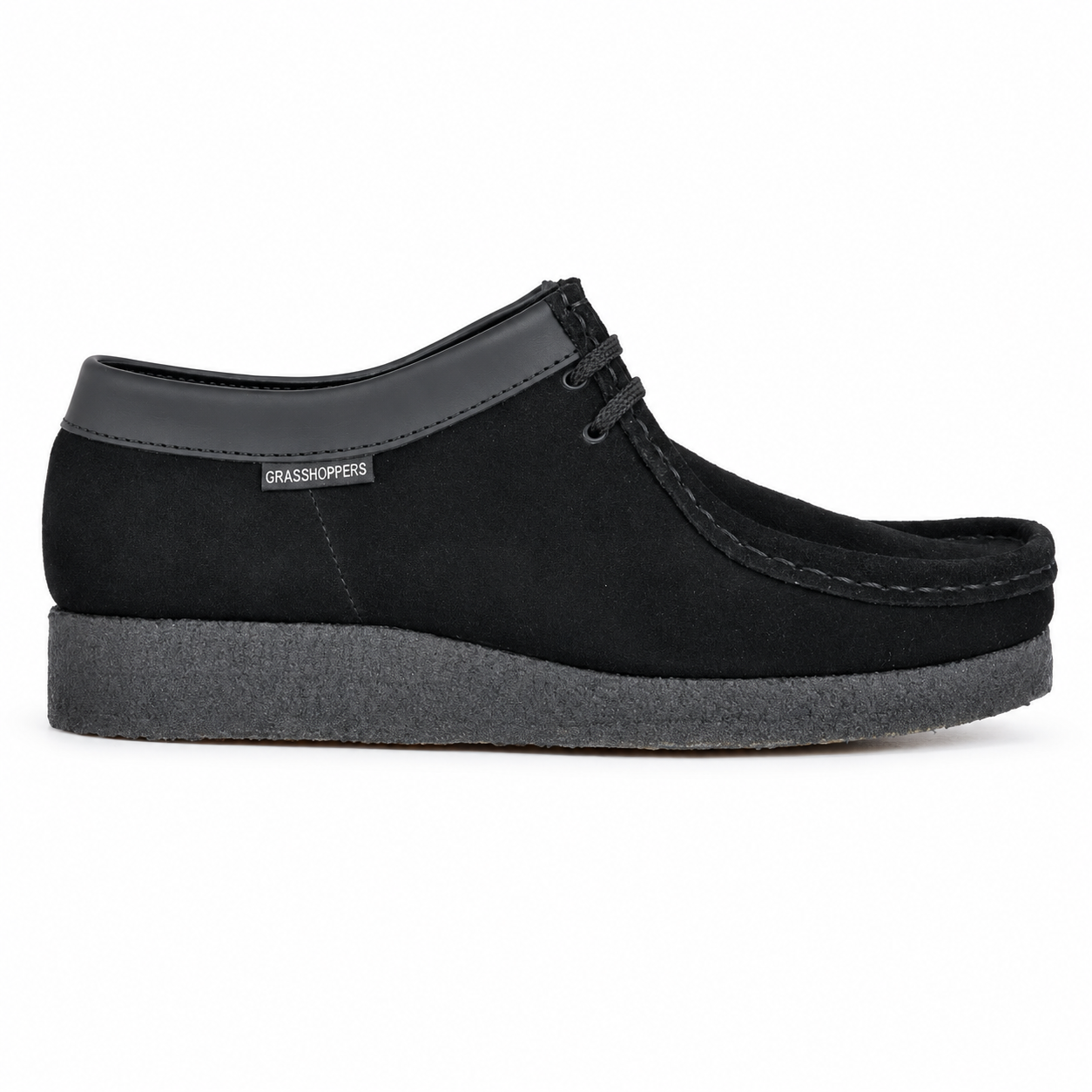 Grasshoppers Denver Black Suede Moccasins – Men’s Casual Shoes - Image 4