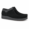 Grasshoppers Denver Black Suede Moccasins – Men’s Casual Shoes