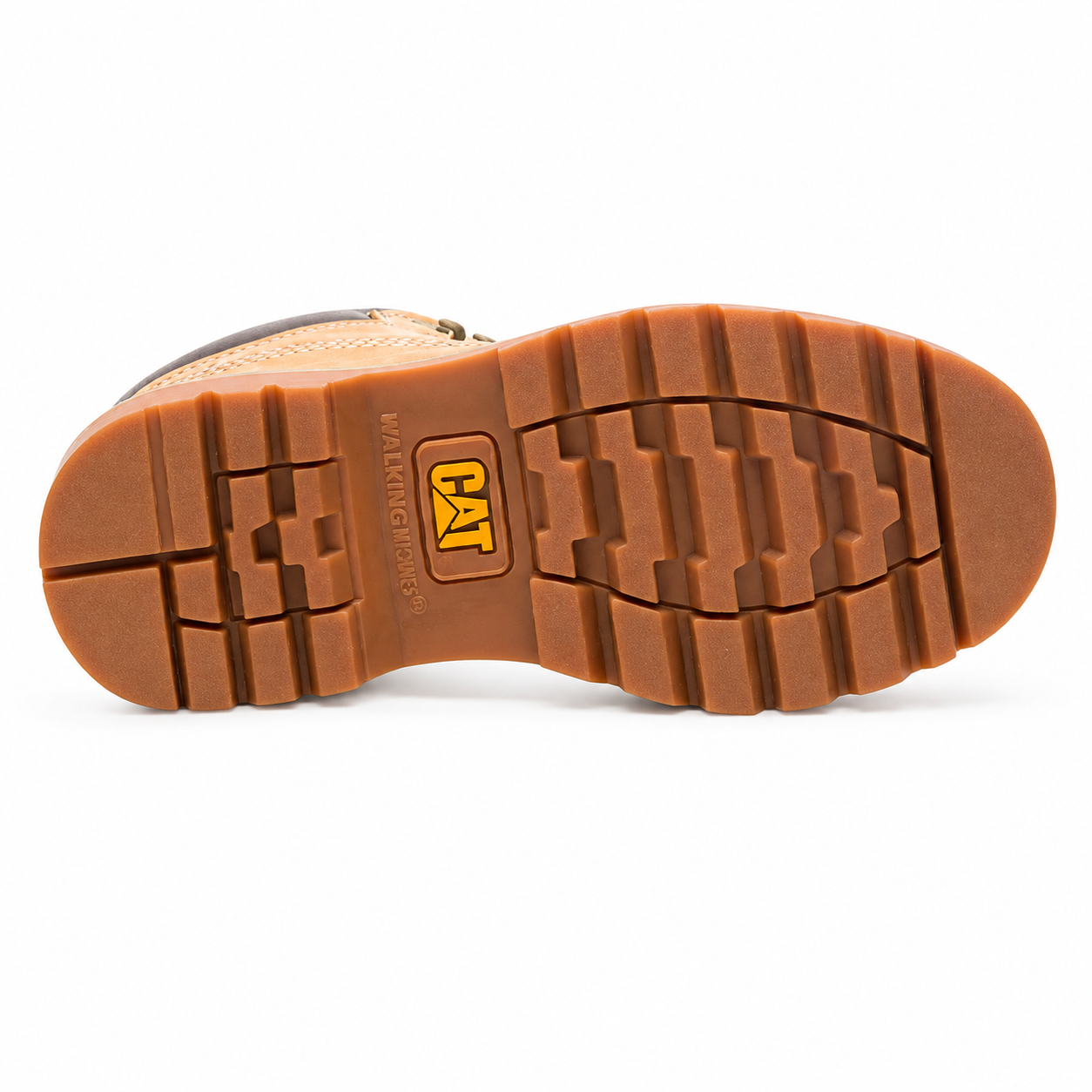Caterpillar Bruiser Honey Men’s Leather Work Boots | CAT Bruiser Boots - Image 5