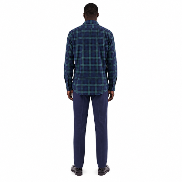 Brentwood Trousers – Navy | 100% Venetian Wool Men’s Formal Trousers - Image 8