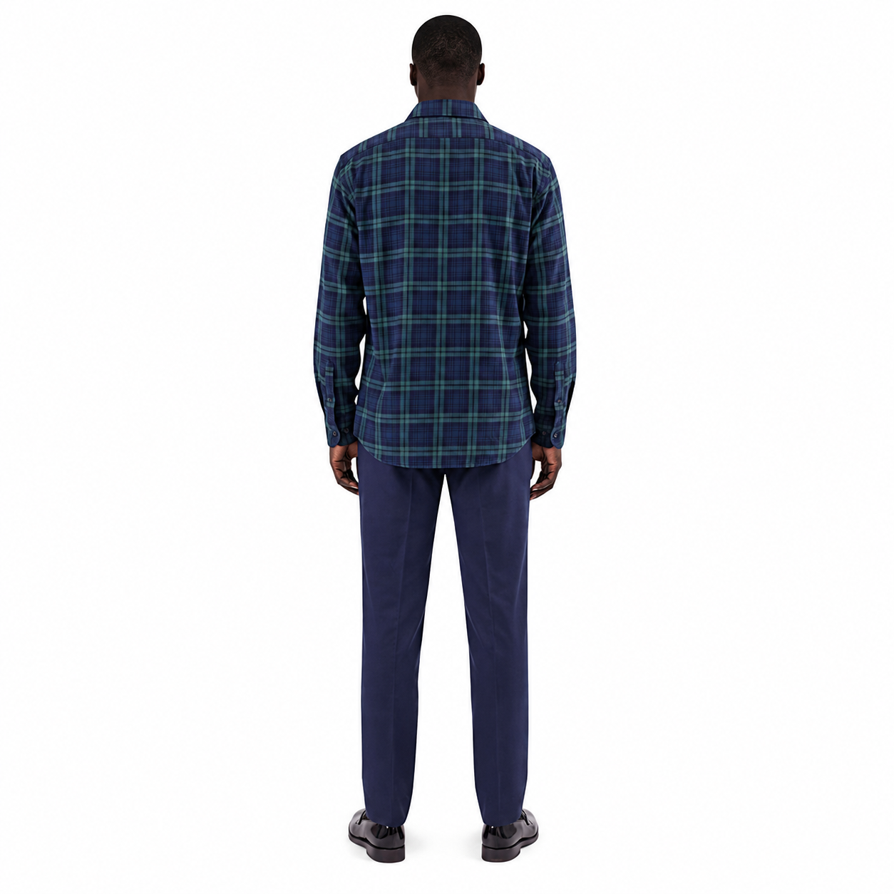 Brentwood Trousers – Navy | 100% Venetian Wool Men’s Formal Trousers - Image 8