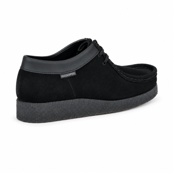 Grasshoppers Denver Black Suede Moccasins – Men’s Casual Shoes - Image 6