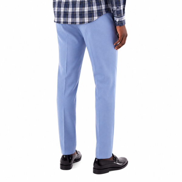 Brentwood Trousers – Powder Blue | 100% Venetian Wool Men’s Formal Trousers - Image 4