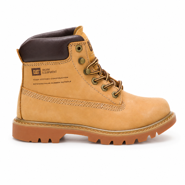 Caterpillar Bruiser Honey Men’s Leather Work Boots | CAT Bruiser Boots