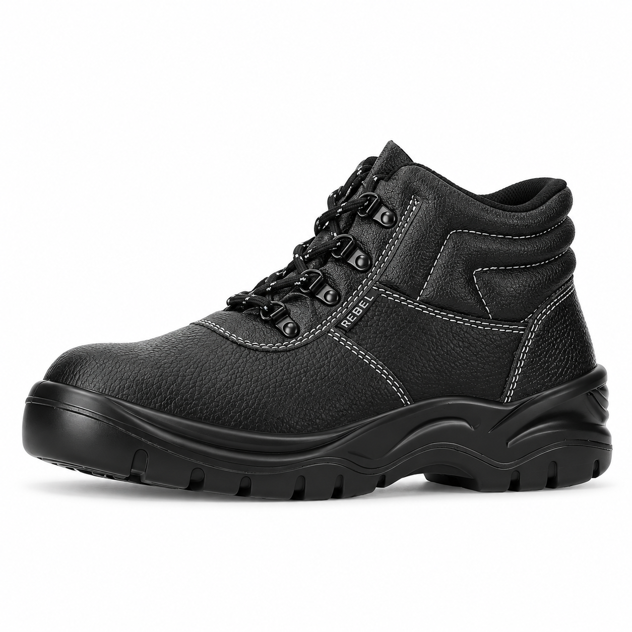 REBEL FX2 S1P Safety Boot Black – Steel Toe & Anti-Penetration Work Boot - Image 3