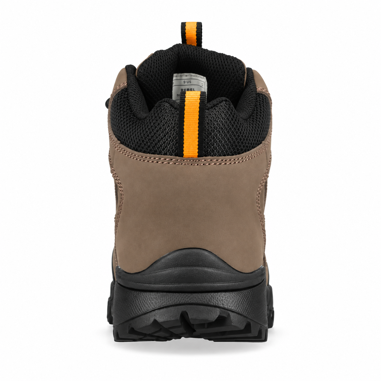 REBEL Expedition HI Safety Boot Brown – 200J Steel Toe S3 Water-Resistant Work Boot - Image 4