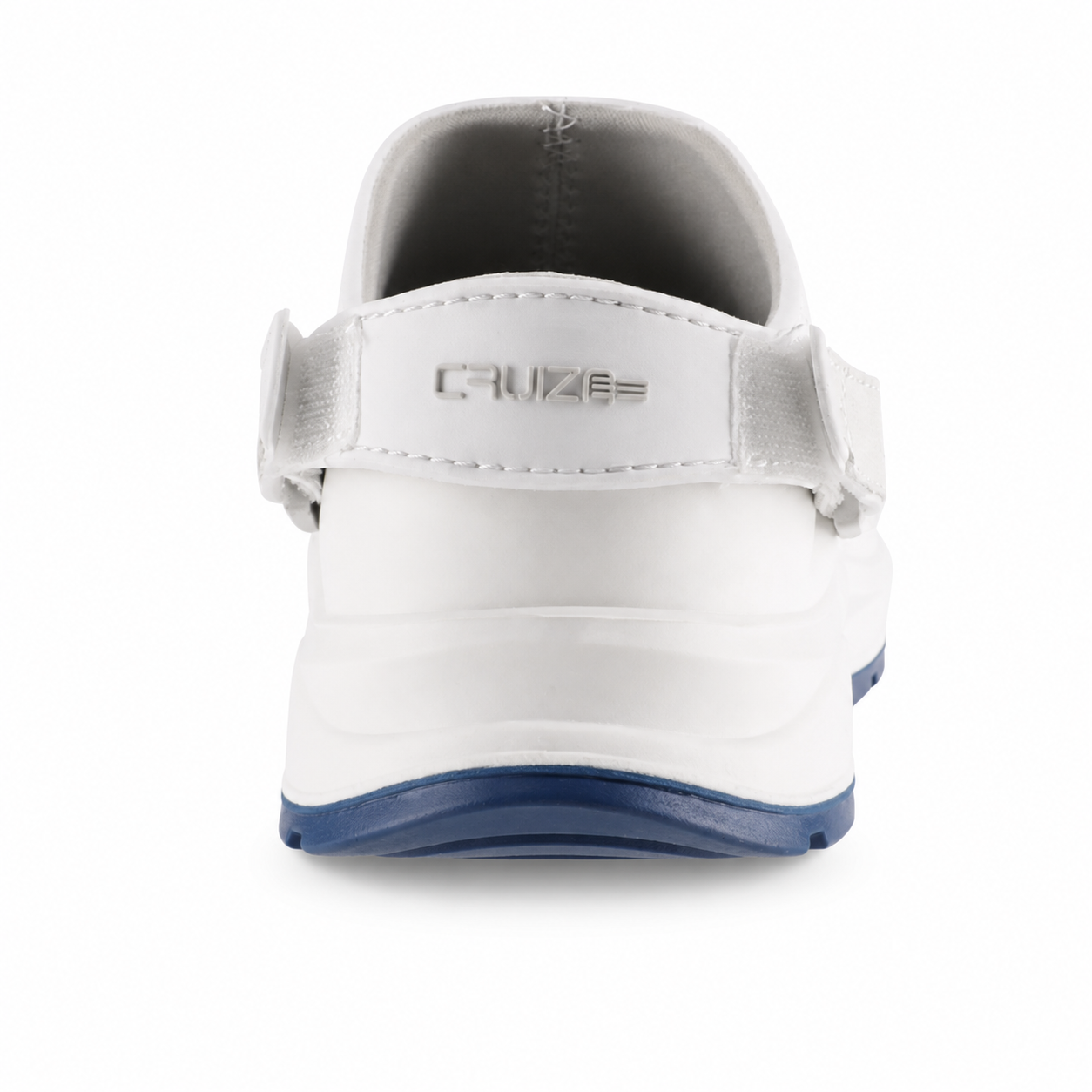 REBEL Cruiza Medi-Pro Slip-On Clog White & Blue – Professional Healthcare Work Shoe - Image 6