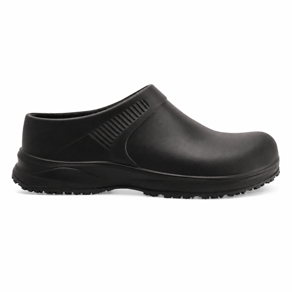 REBEL Cruiza Chef-Pro Slip-On Clog No Strap Black – Professional Kitchen & Hospitality Work Shoe - Image 6