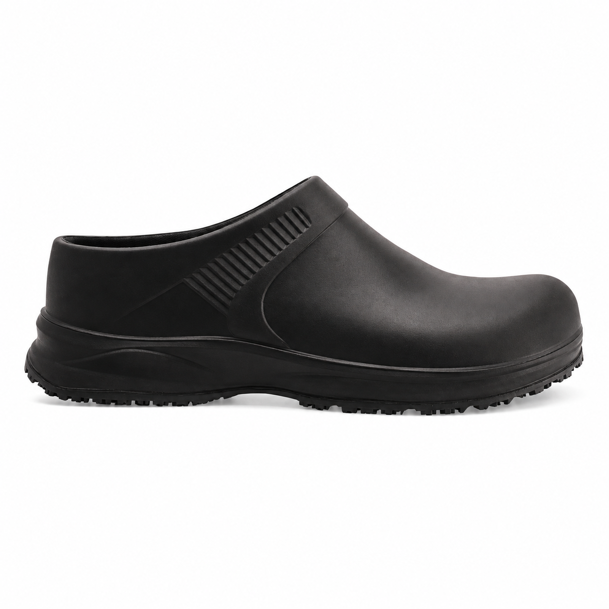 REBEL Cruiza Chef-Pro Slip-On Clog No Strap Black – Professional Kitchen & Hospitality Work Shoe - Image 6