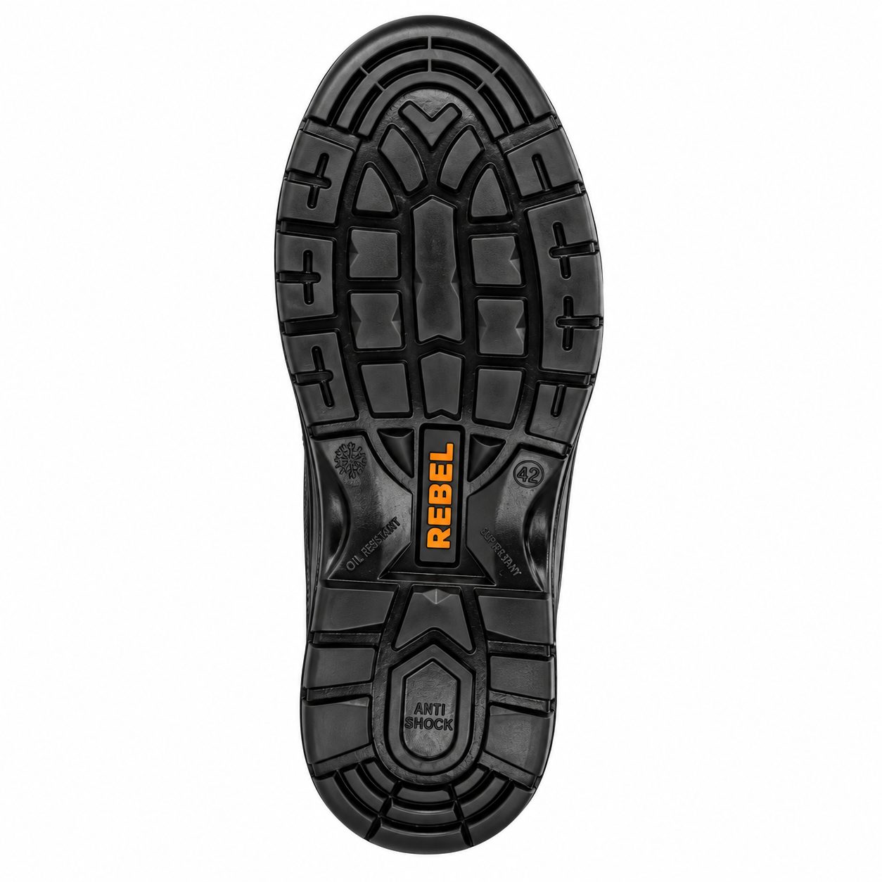 REBEL FX2 Safety Shoe Black – 200J Steel Toe Work Shoe - Image 3