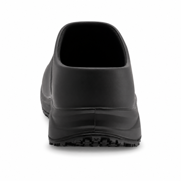 REBEL Cruiza Chef-Pro Slip-On Clog No Strap Black – Professional Kitchen & Hospitality Work Shoe - Image 5