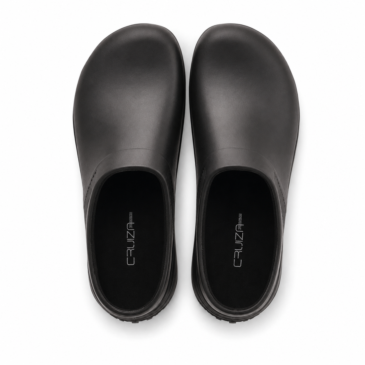 REBEL Cruiza Chef-Pro Slip-On Clog No Strap Black – Professional Kitchen & Hospitality Work Shoe - Image 3