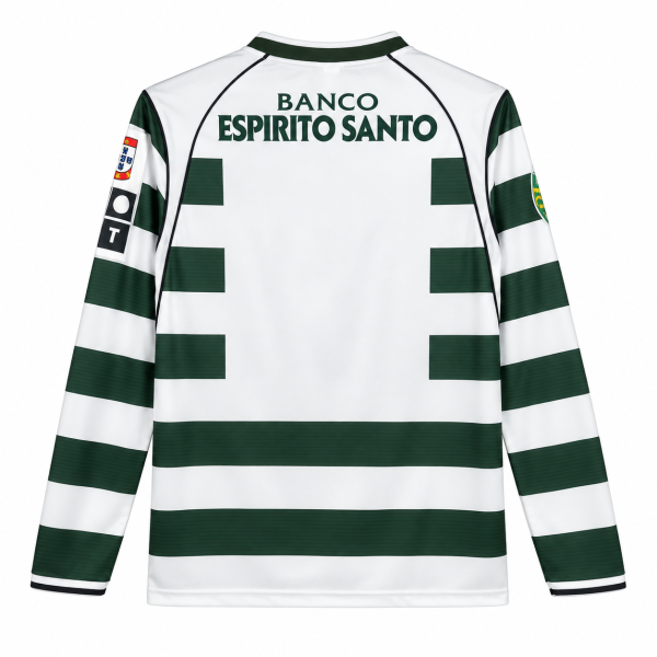 Sporting CP 2001/03 Home Long Sleeve Jersey – PRE-ORDER | Retro Football Jersey - Image 4