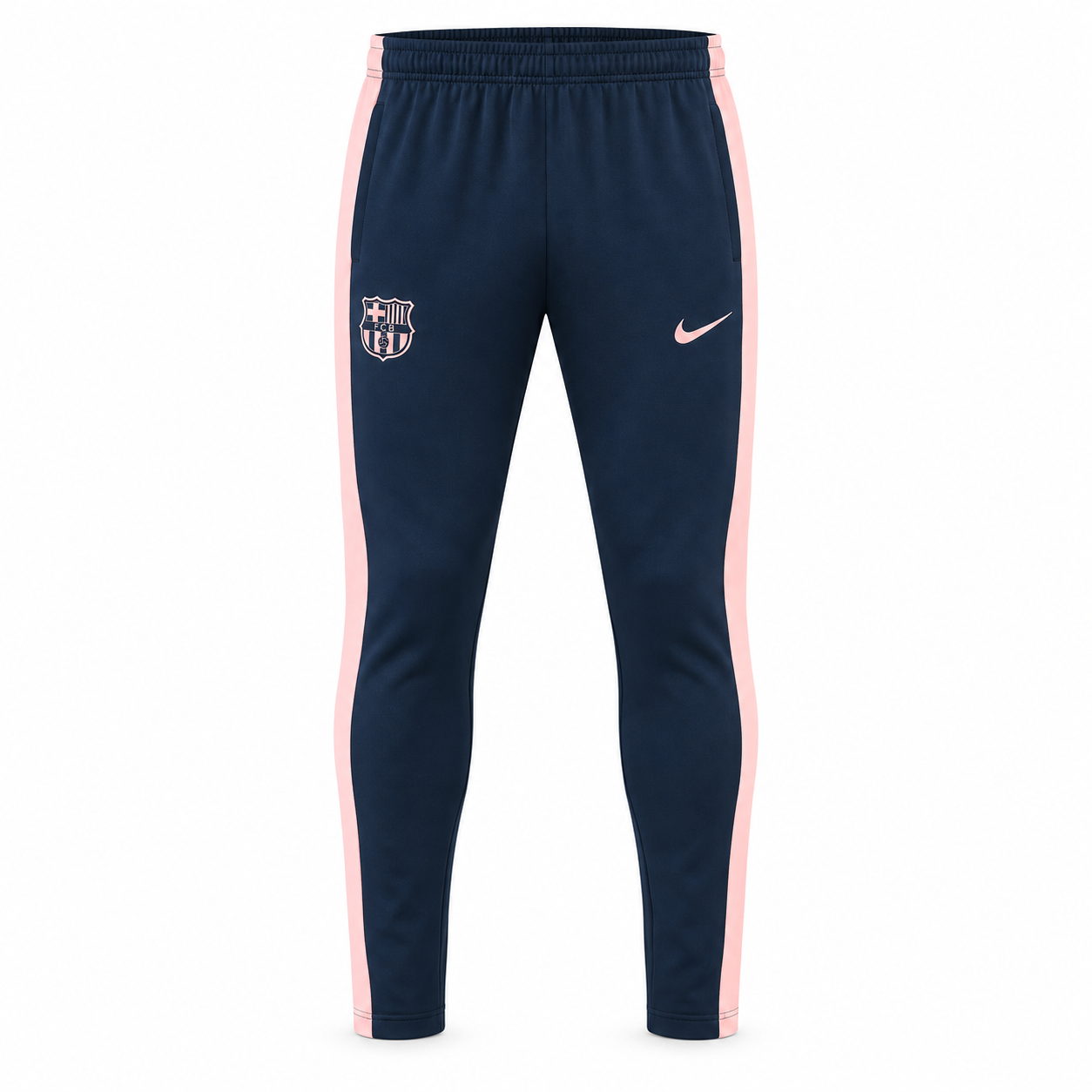Barcelona 2026/27 Navy & Pink Full-Zip Tracksuit Set – PRE-ORDER | Premium Football Tracksuit - Image 4
