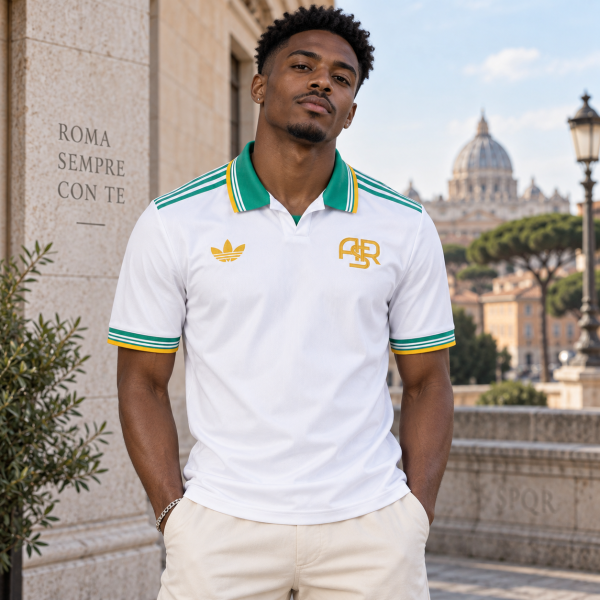Alternative view of AS Roma 2025/26 Third Jersey – SALE PRE-ORDER | Retro-Inspired Football Jersey