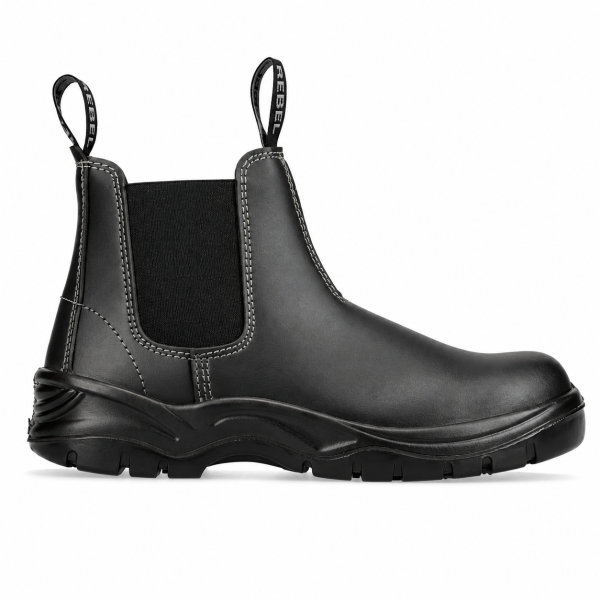REBEL FX2 Chelsea Safety Boot Black – S1P Steel Toe & Anti-Penetration Work Boot - Image 8