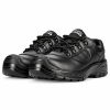 REBEL Hiker Lo Safety Shoe Black – 200J Steel Toe Full Grain Leather Work Shoe