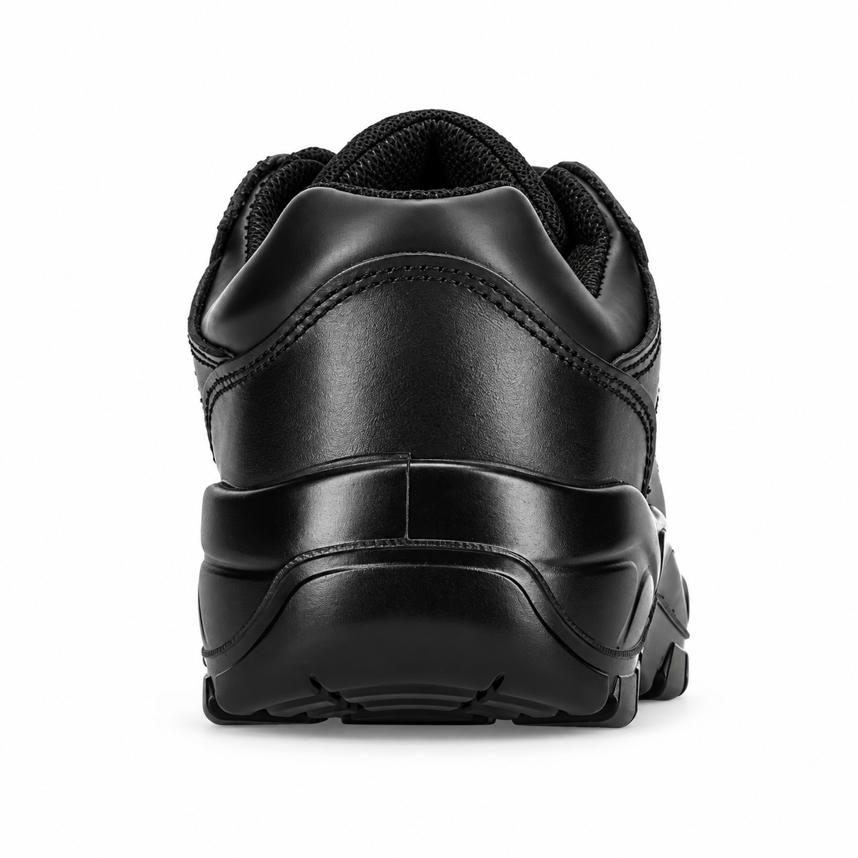 REBEL Hiker Lo Safety Shoe Black – 200J Steel Toe Full Grain Leather Work Shoe - Image 4