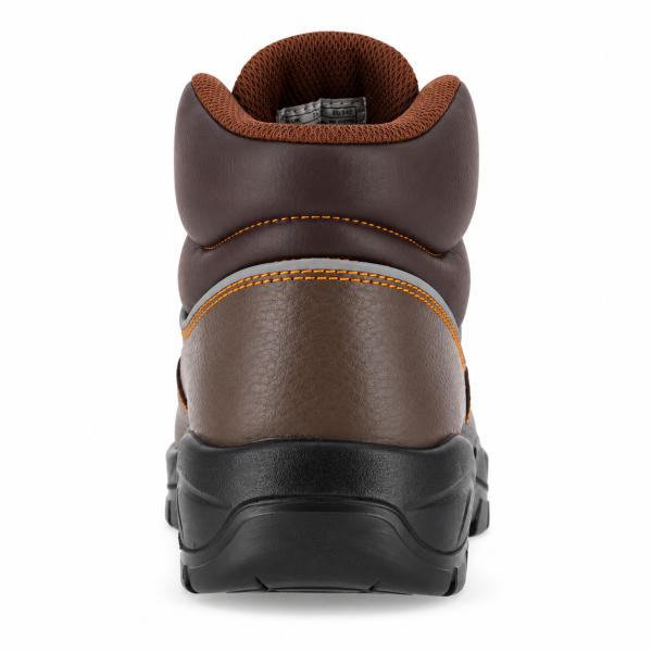 REBEL Chukka Safety Boot Brown – 200J Steel Toe Work Boot - Image 3