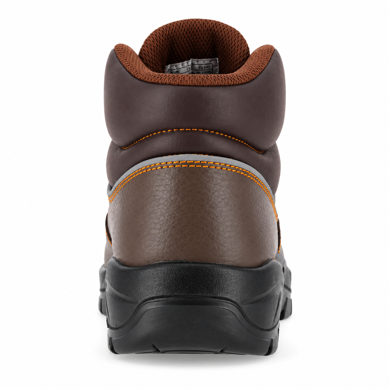 REBEL Chukka Safety Boot Brown – 200J Steel Toe Work Boot - Image 3