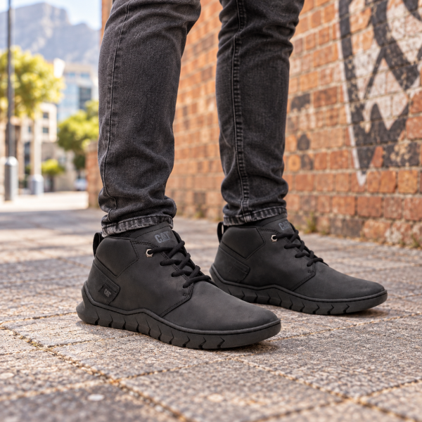 Alternative view of Caterpillar Flexion Men’s Casual Ankle Boot – Black