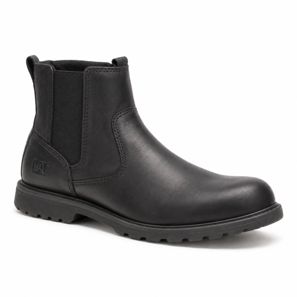 Caterpillar Evander 2.0 Men’s Leather Chelsea Boot – Black