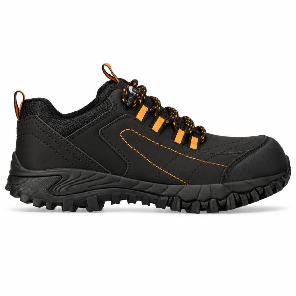 REBEL Expedition LO Safety Shoe Black – 200J Steel Toe S3 Water-Resistant Work Shoe - Image 6