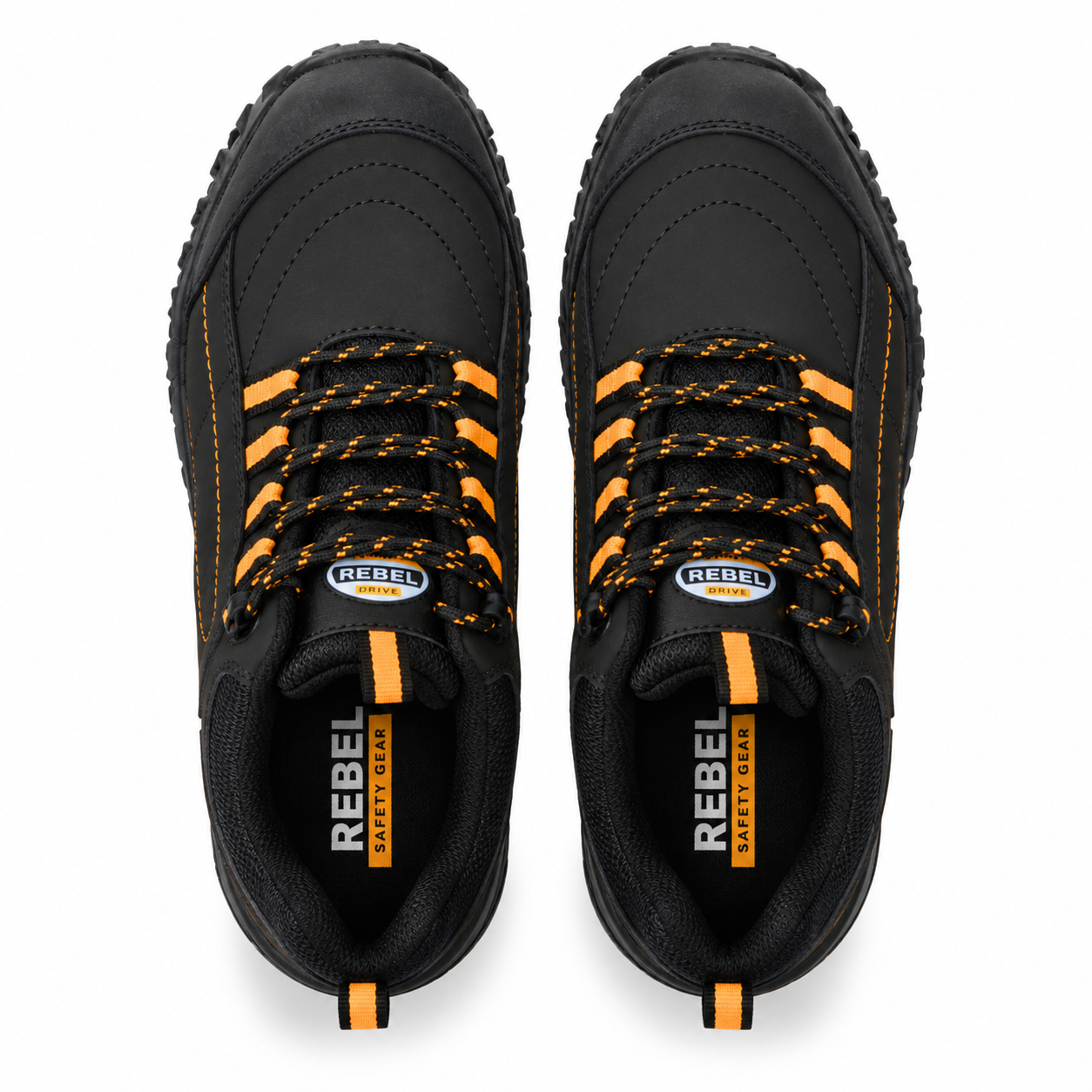 REBEL Expedition LO Safety Shoe Black – 200J Steel Toe S3 Water-Resistant Work Shoe - Image 7