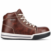 REBEL Hi Top Safety Boot Brown – 200J Wide Steel Toe Sneaker-Style Work Boot