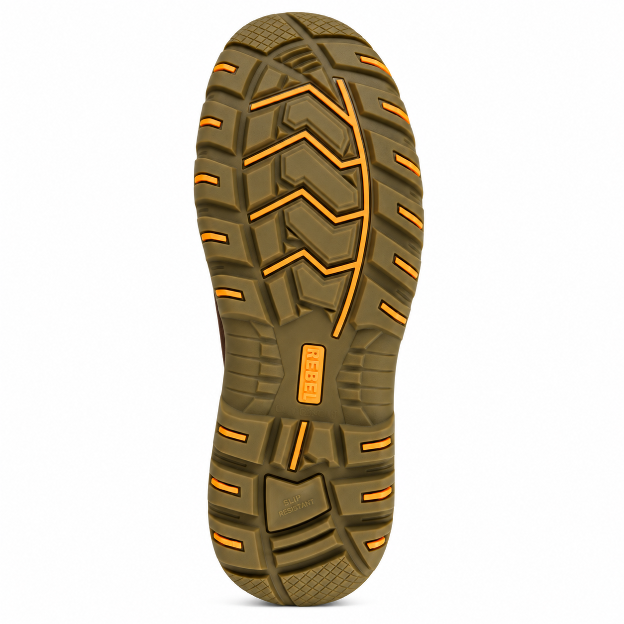 REBEL Havoc Safety Boot Brown – 200J Steel Toe Heat-Resistant Leather Work Boot - Image 4
